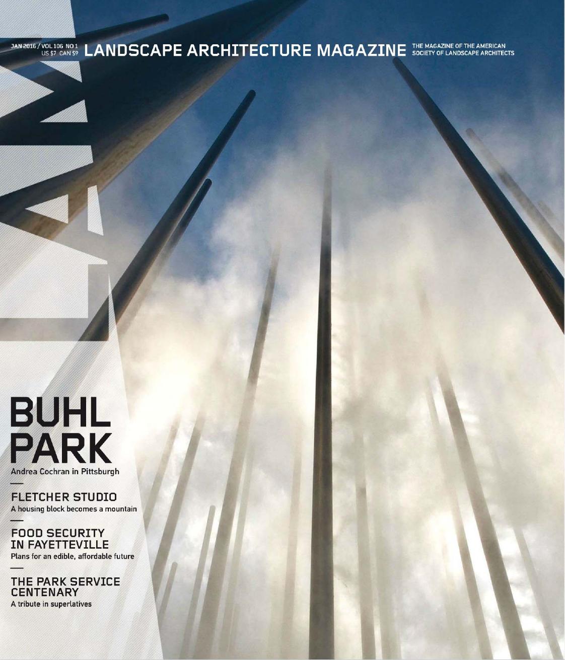 Landscape Architecture Magazine 01-2016 by Unknown