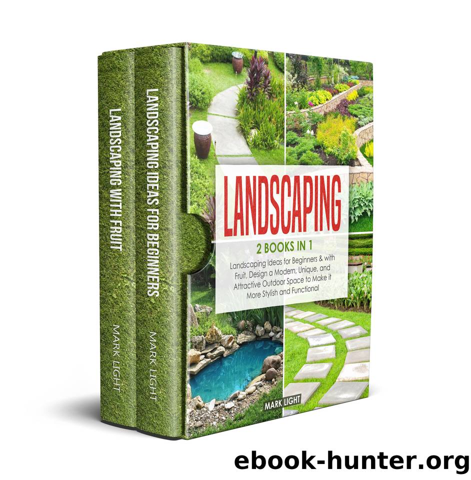 Landscaping: 2 Books in 1: Landscaping for Beginners & with Fruit, Design a Modern, Unique and Attractive Outdoor Space to Make it More Stylish and Functional by Light Mark
