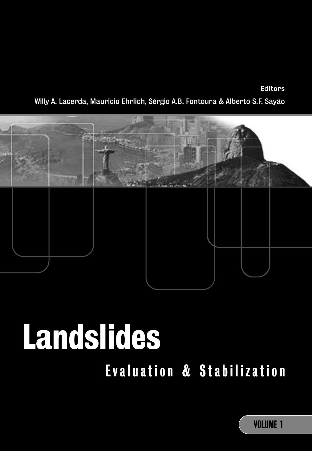 Landslides: Evaluation and Stabilization/Glissement de Terrain: Evaluation et Stabilisation, Set of 2 Volumes by Unknow