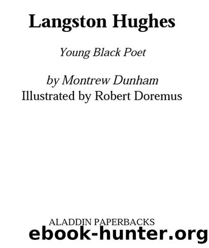 Langston Hughes by Montrew Dunham