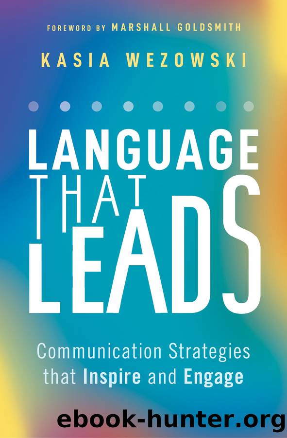 Language That Leads by Kasia Wezowski