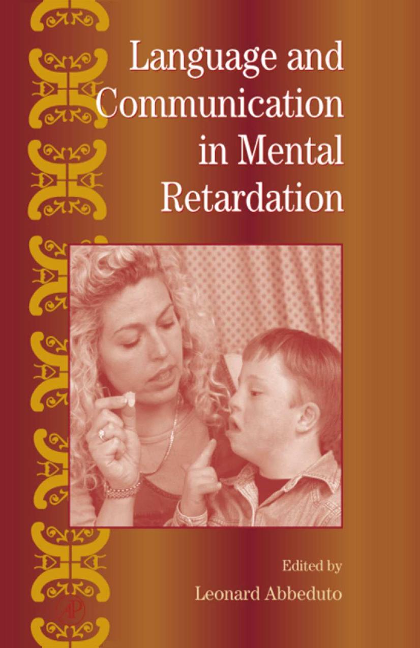 Language and Communication in Mental Retardation by L. Abbeduto (Eds.)