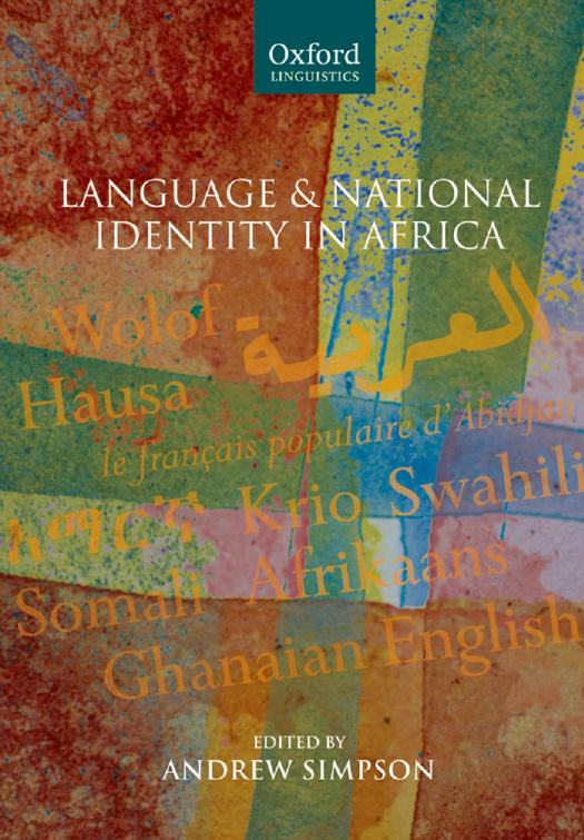 Language and national identity in Africa by Andrew Simpson