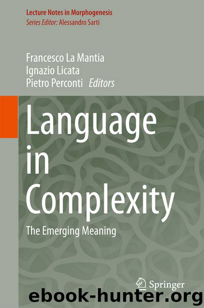Language in Complexity by Francesco La Mantia Ignazio Licata & Pietro Perconti