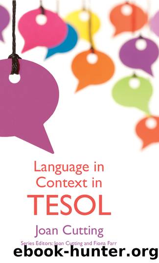 Language in Context in TESOL by Joan Cutting