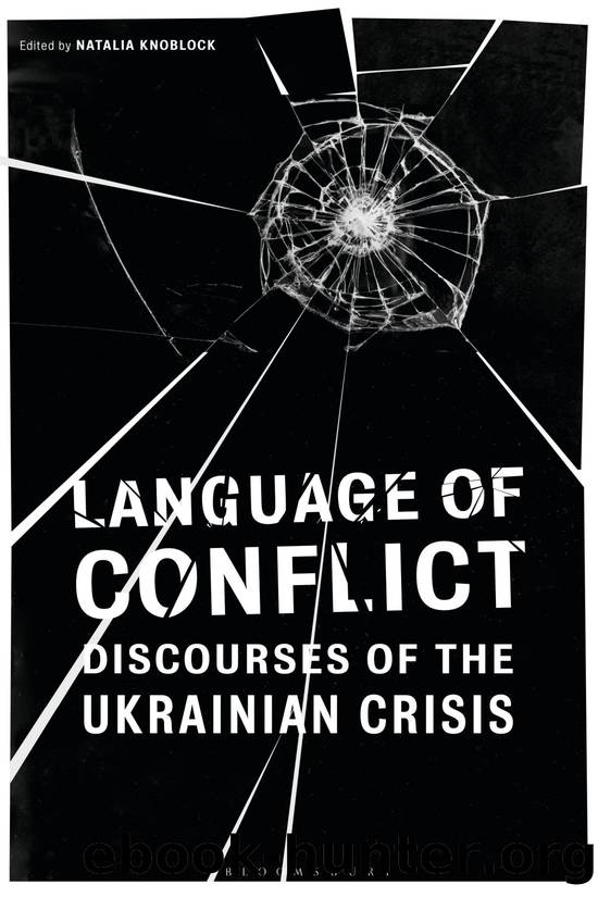 Language of Conflict by Natalia Knoblock
