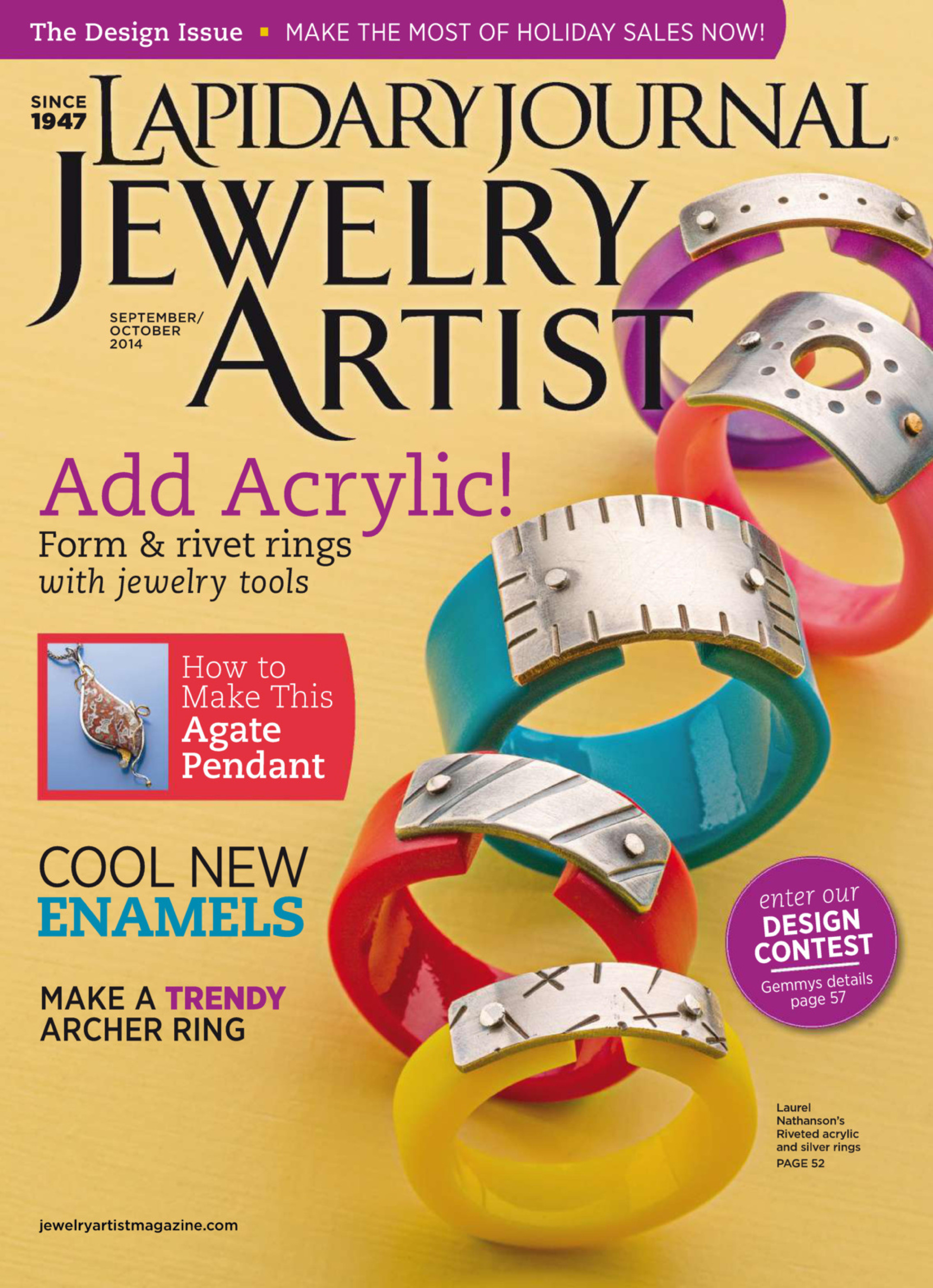 Lapidary Journal Jewelry Artist 2014-09-10 by Unknown