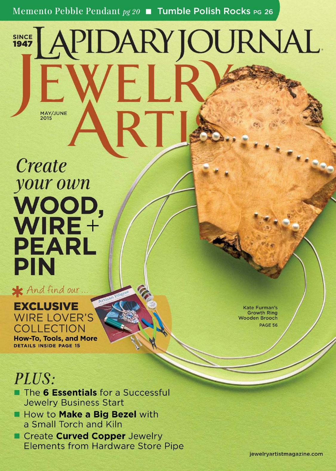 Lapidary Journal Jewelry Artist 2015-05-06 by Unknown