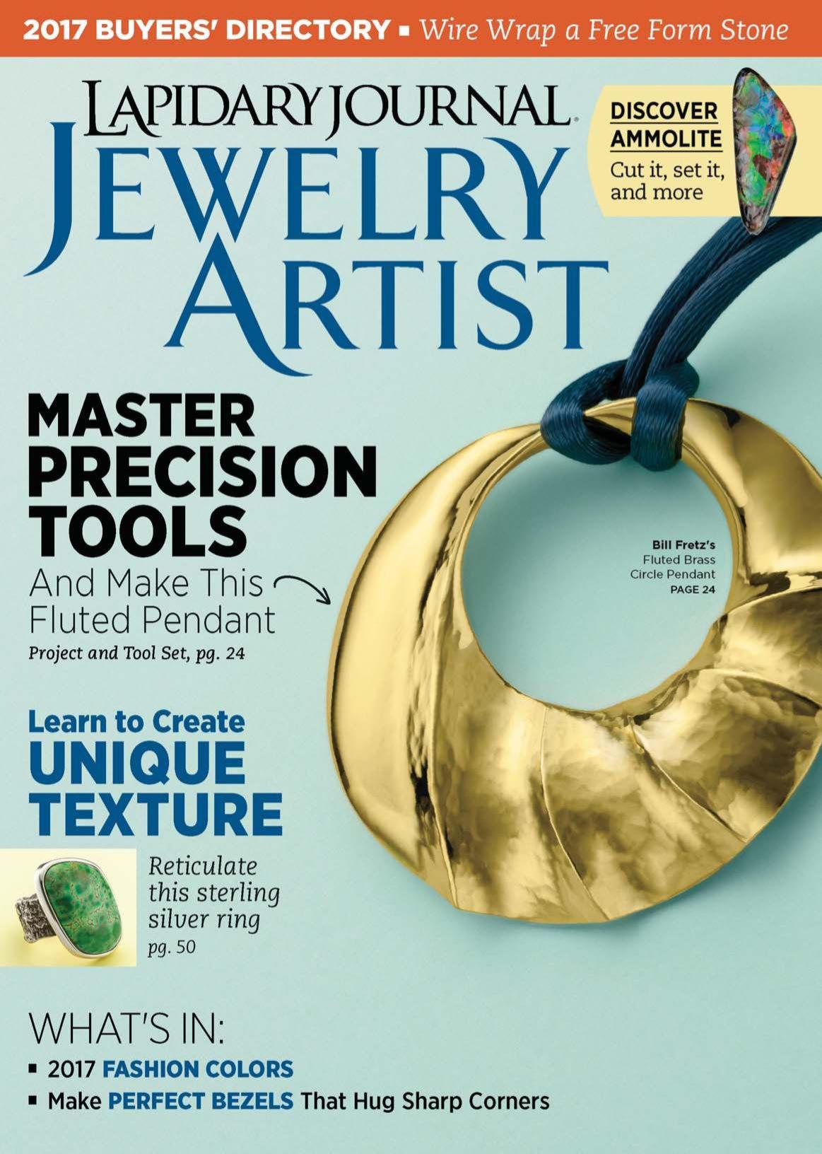 Lapidary Journal Jewelry Artist 2017-01-02 by Unknown