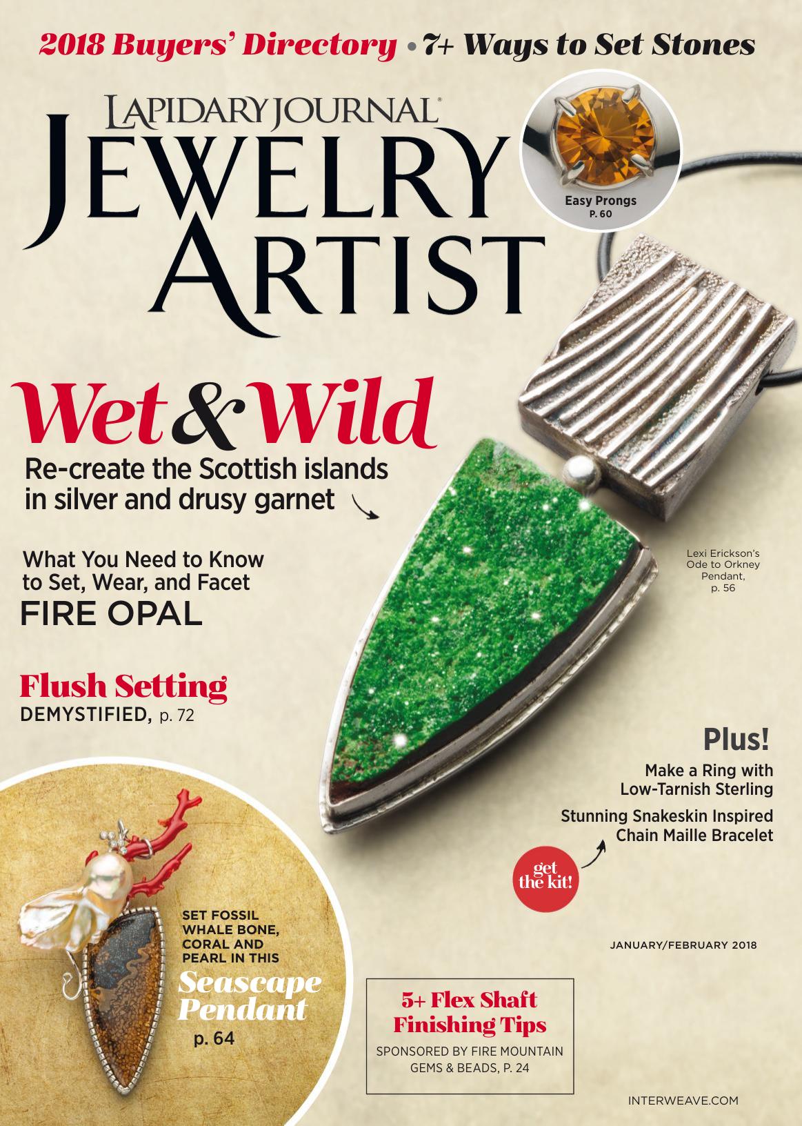 Lapidary Journal Jewelry Artist 2018-01-02 by Unknown