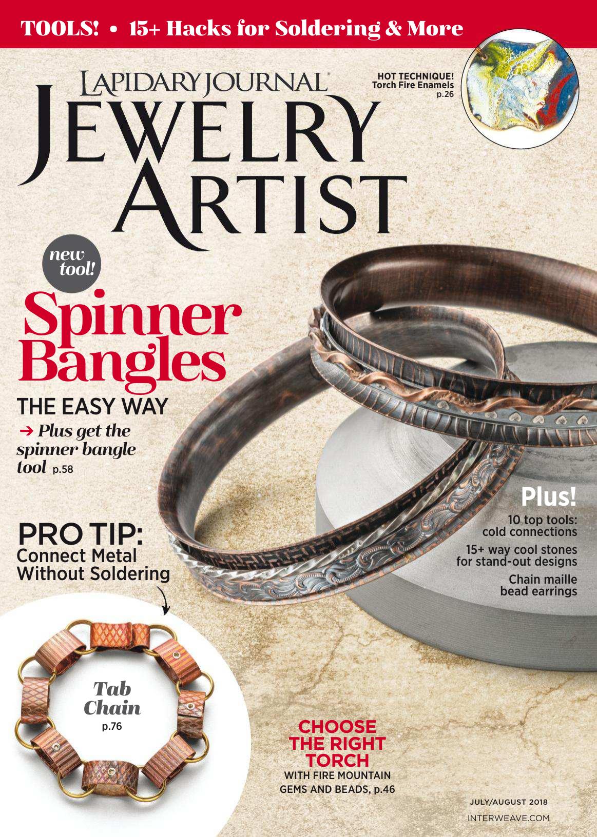 Lapidary Journal Jewelry Artist 2018-07-08 by Unknown