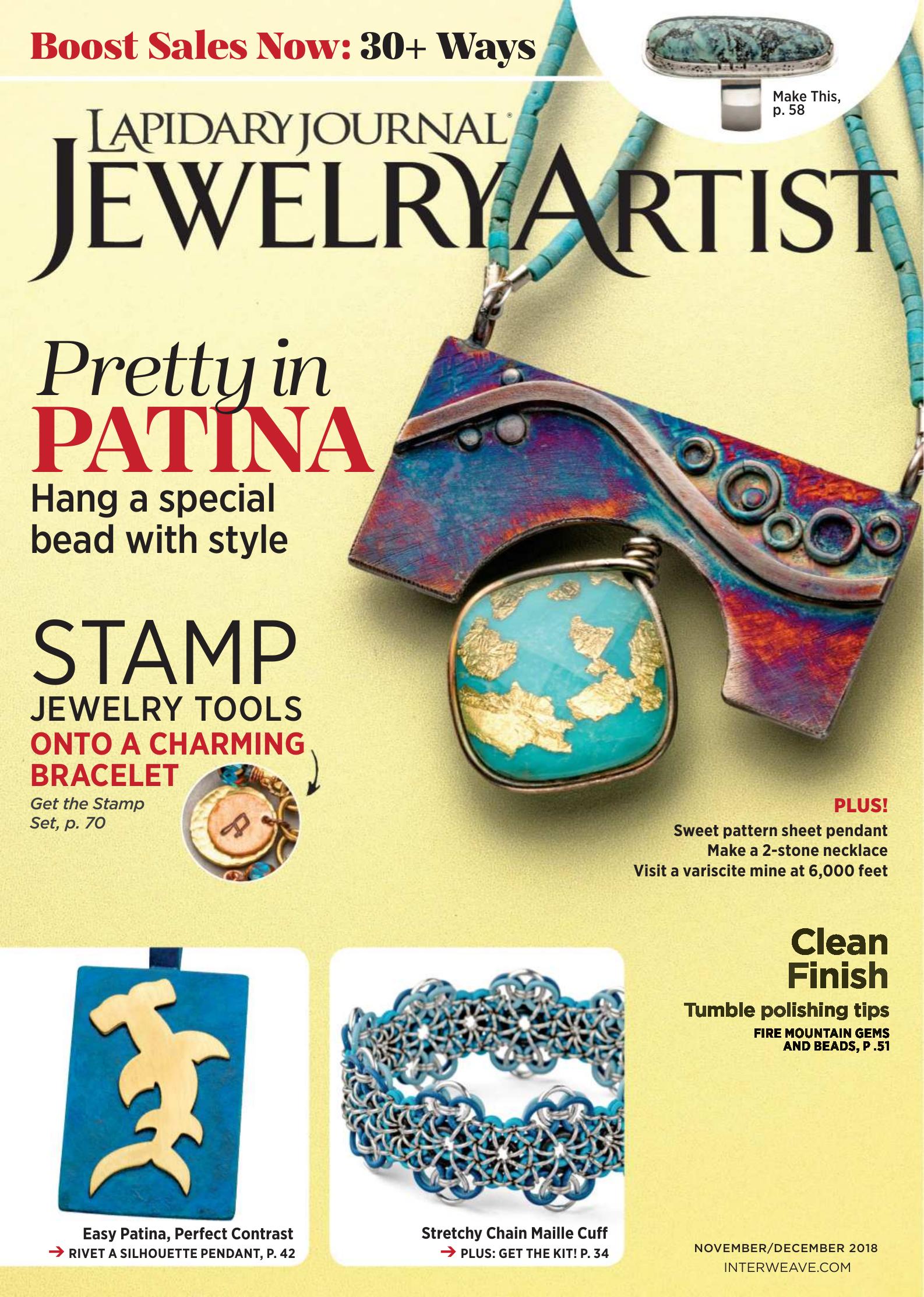 Lapidary Journal Jewelry Artist 2018-11-12 by Unknown
