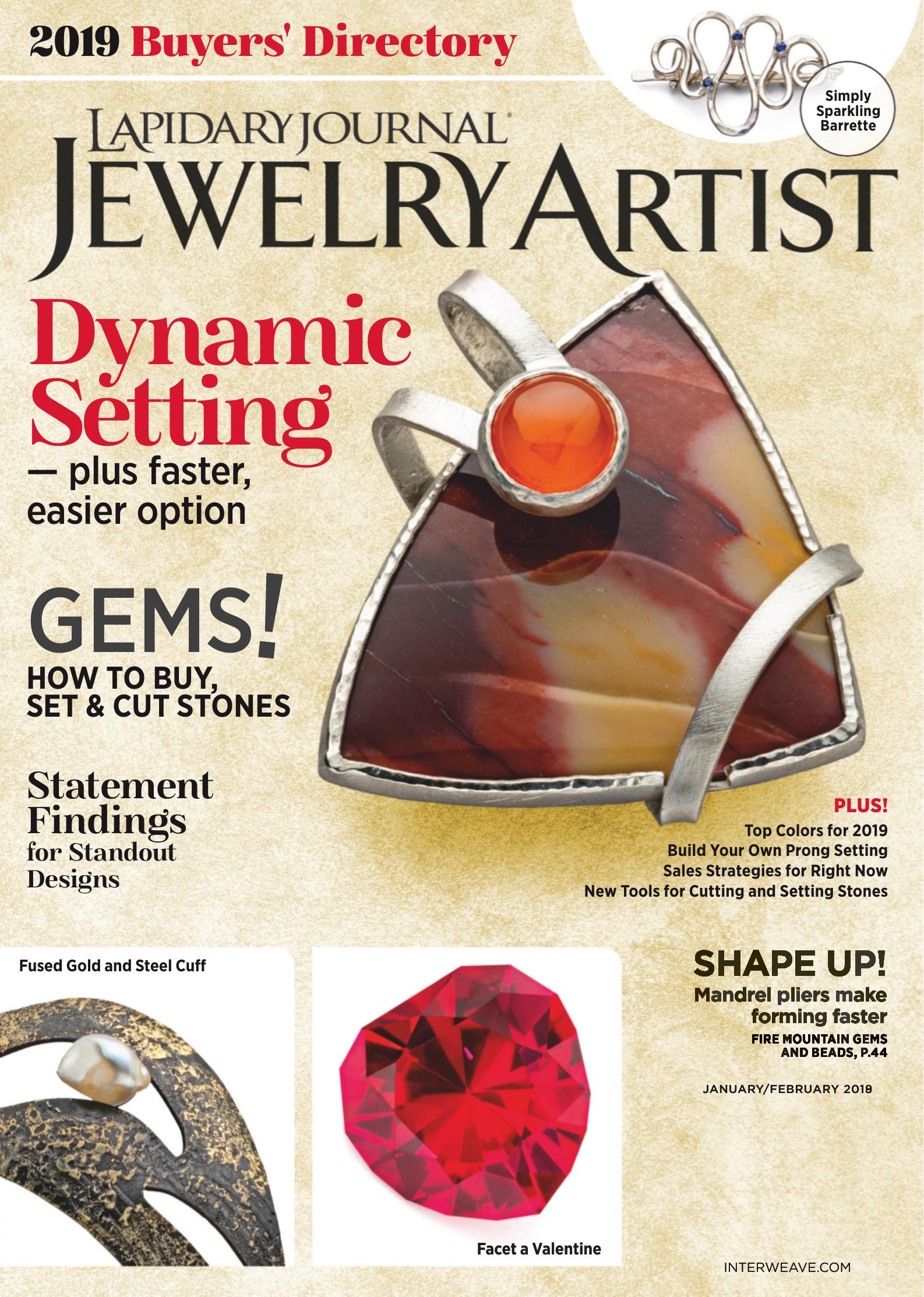 Lapidary Journal Jewelry Artist 2019-01-02 by Unknown
