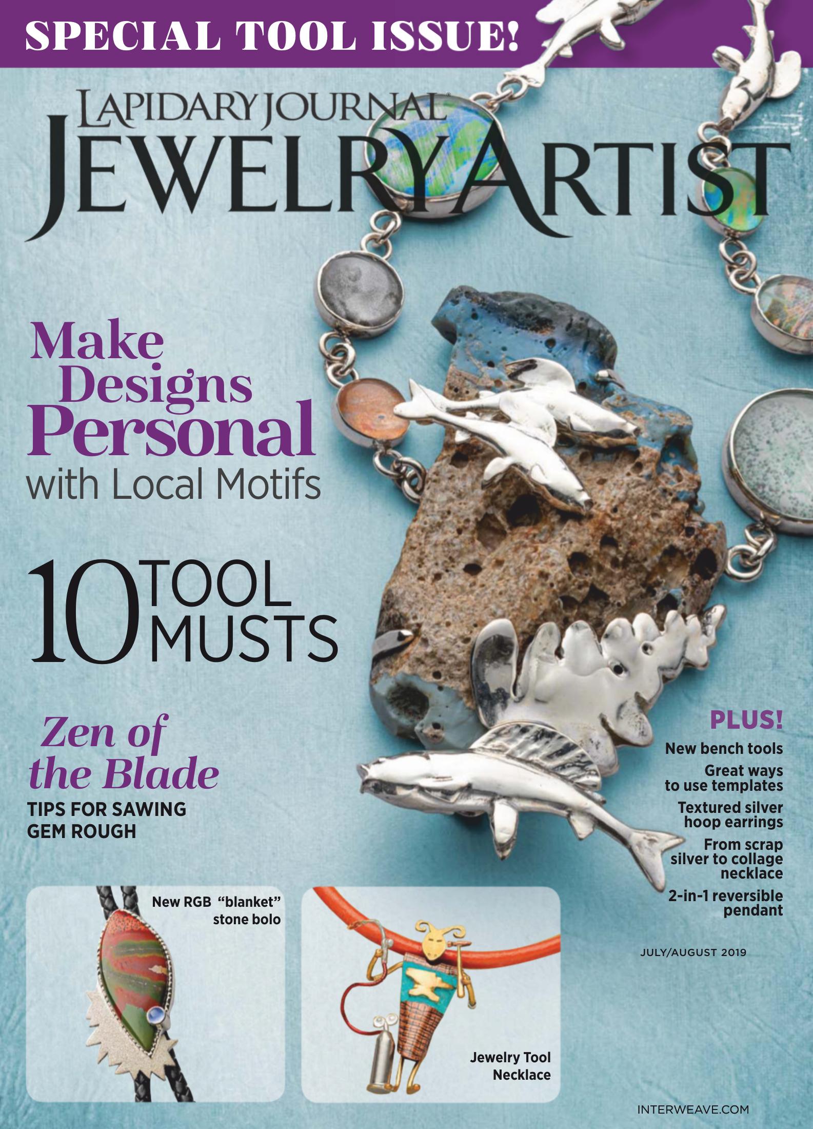 Lapidary Journal Jewelry Artist 2019-07-08 by Unknown