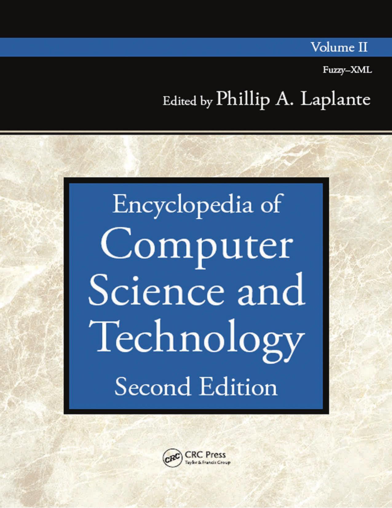 Laplante, Phillip A by Encyclopedia of Computer Science & Technology Second Edition Volume II-CRC Press (2017)