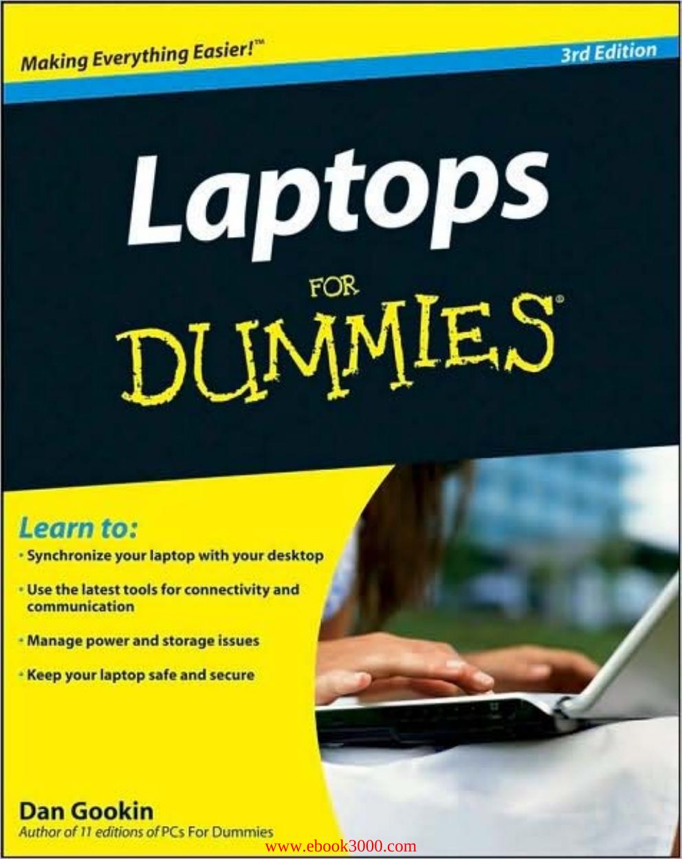 Laptops For Dummies by Dan Gookin by Unknow