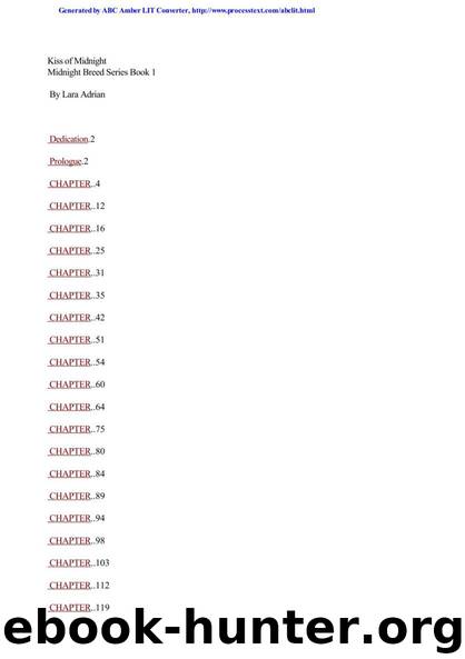 Lara Adrian - Midnight Breed 01 by Kiss Of Midnight