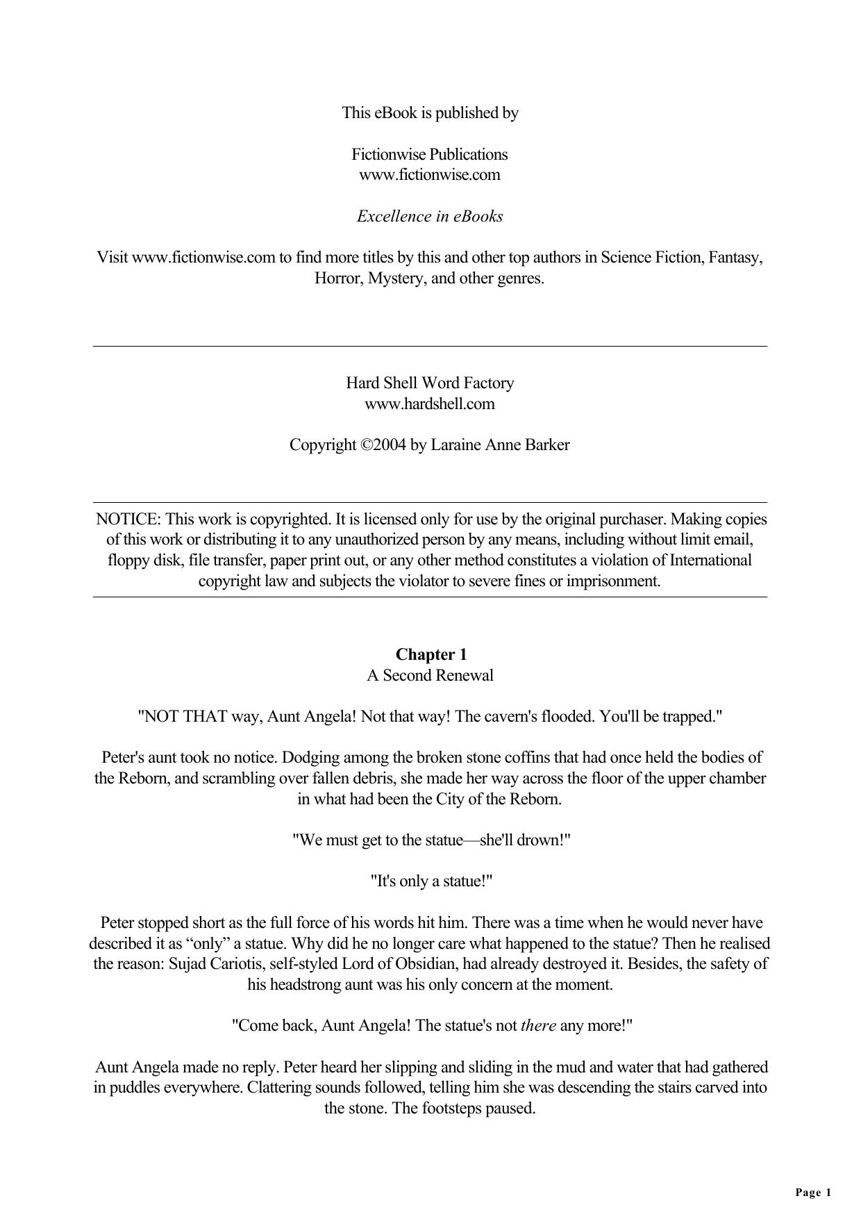 Laraine Anne Barker Earthlight Trilogy 02 Lord Of Obsidian by Unknown