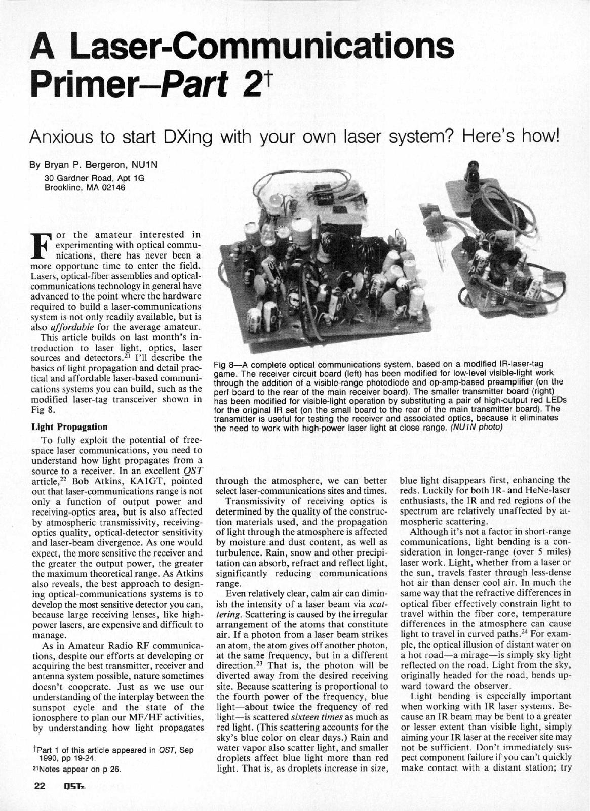 Laser Communications Primer Part 2 by Unknown
