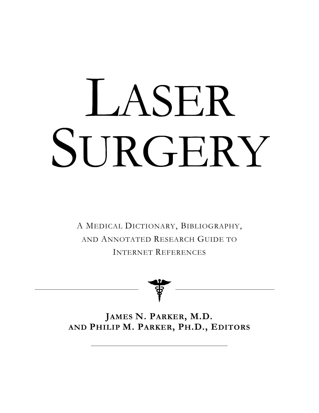 Laser Surgery by Unknown