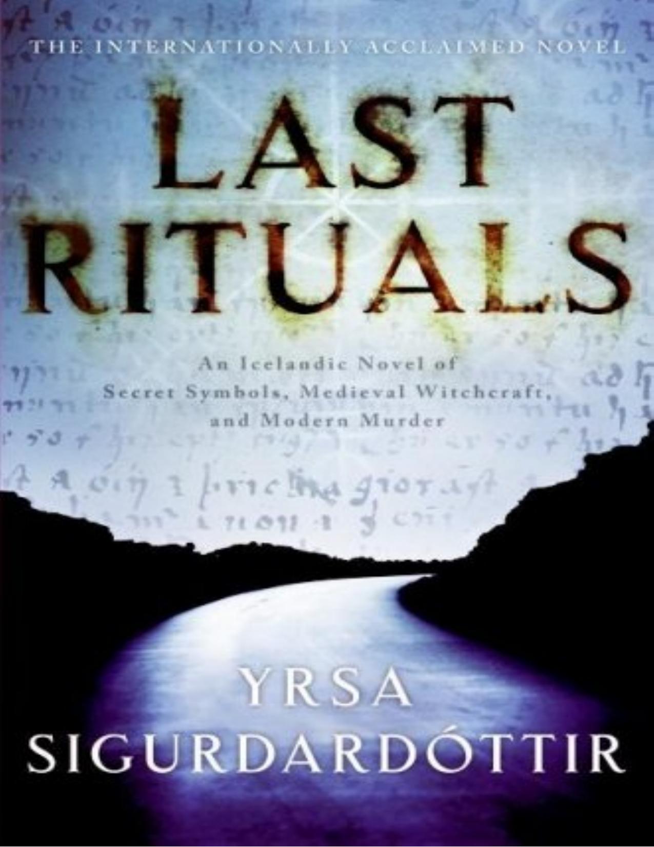 Last Rituals by Yrsa Sigurdardottir