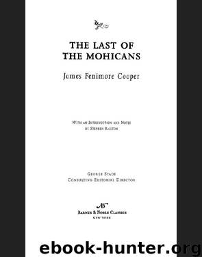 Last of the Mohicans (Barnes & Noble Classics Series) by James Fenimore Cooper