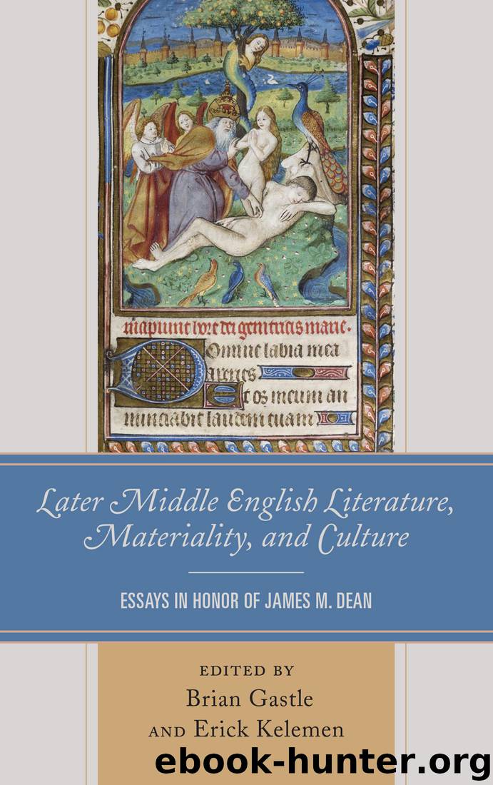 Later Middle English Literature, Materiality, and Culture by Gastle Brian; Kelemen Erick; Amsler Mark & Erick Kelemen