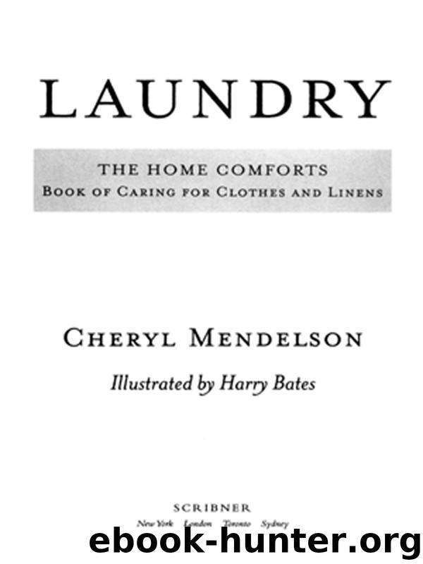 Laundry by Cheryl Mendelson