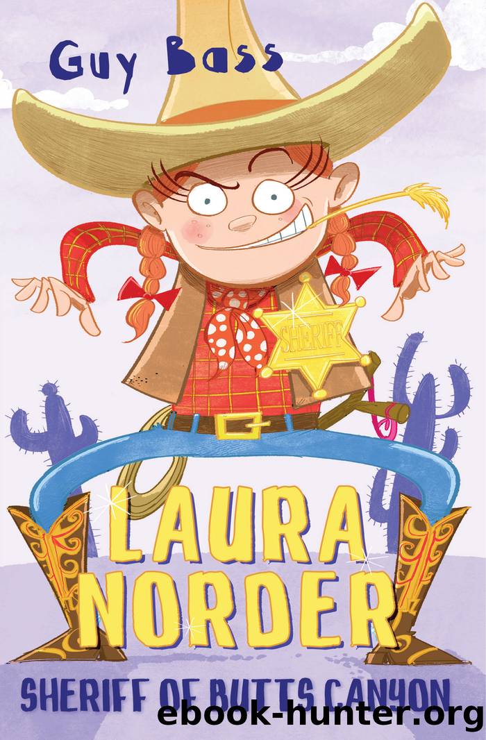 Laura Norder, Sheriff of Butts Canyon by Guy Bass