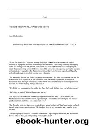 Laurell K. Hamilton-Anita Blake Vampire Hunter 8.5 by The Girl Who Was Infatuated & Death