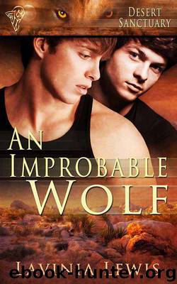 Lavinia Lewis - Desert Sanctuary - An Improbable Wolf by Lavinia Lewis