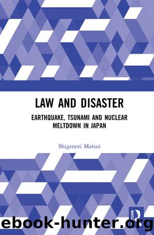 Law and Disaster by Shigenori Matsui