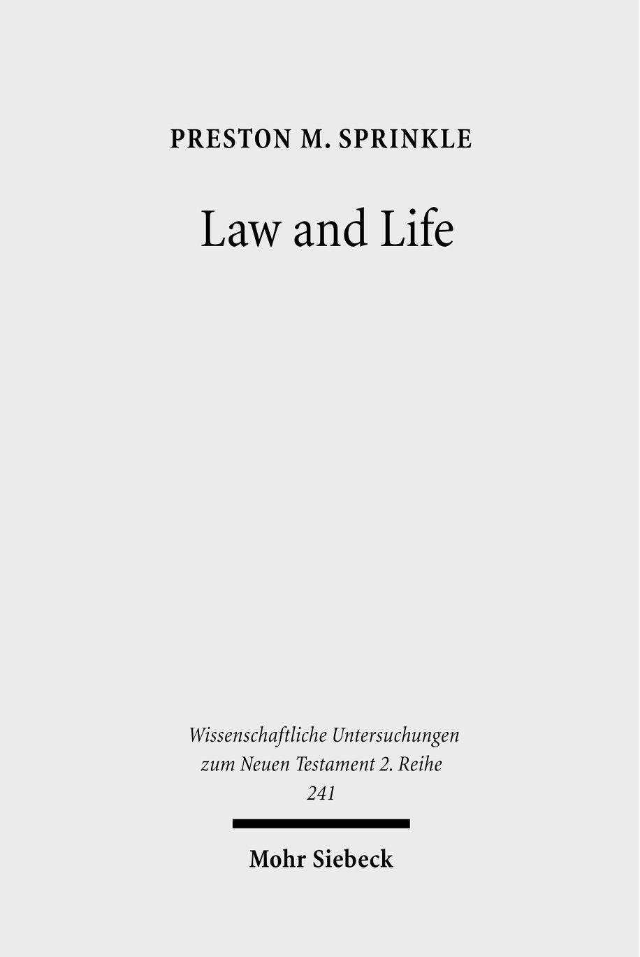 Law and Life by Sprinkle