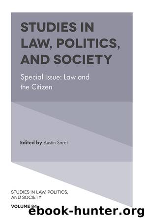 Law and the Citizen by Sarat Austin;