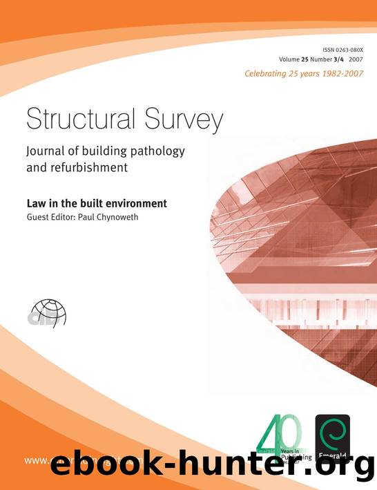 Law in the Built Environment by Paul Chynoweth