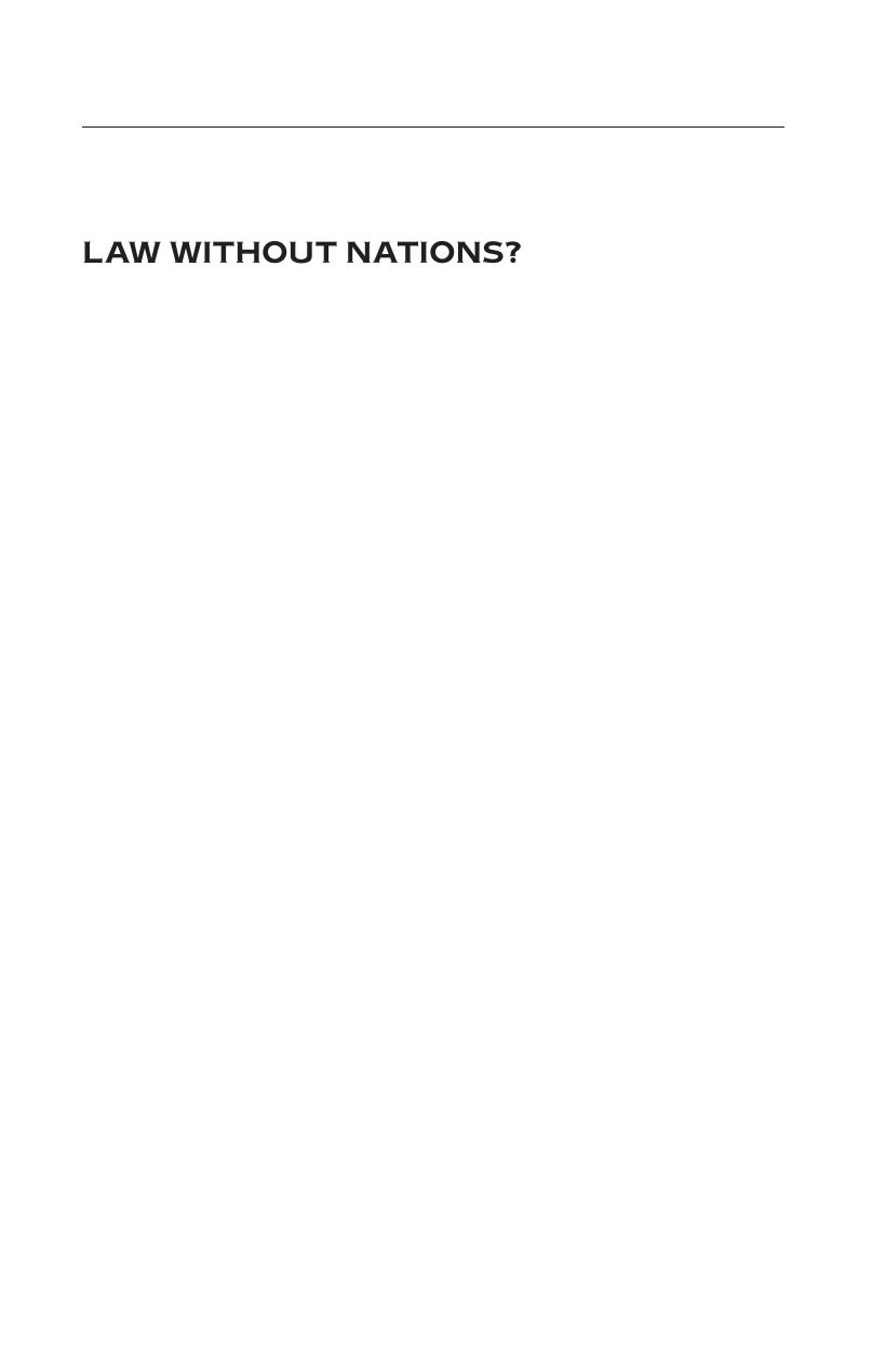 Law without Nations?: Why Constitutional Government Requires Sovereign States by Jeremy A. Rabkin