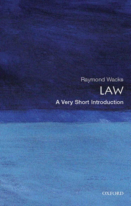 Law: A Very Short Introduction by Raymond Wacks