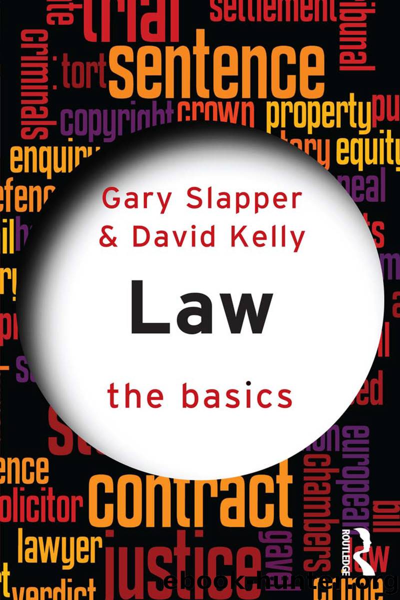 Law: the Basics by Slapper Gary;Kelly David; & David Kelly