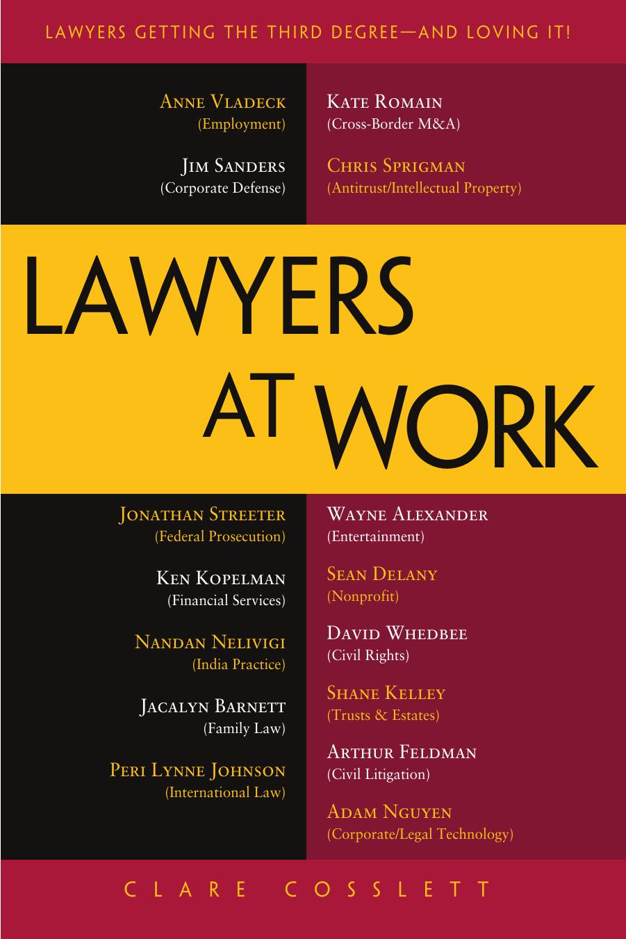 Lawyers at Work by Clare Cosslett