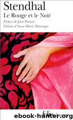 Le Rouge Et Le Noir by Stendhal
