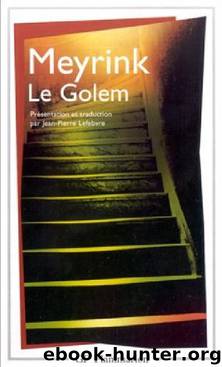 Le golem by Meyrink Gustav