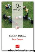 Le lien social by Paugam Serge