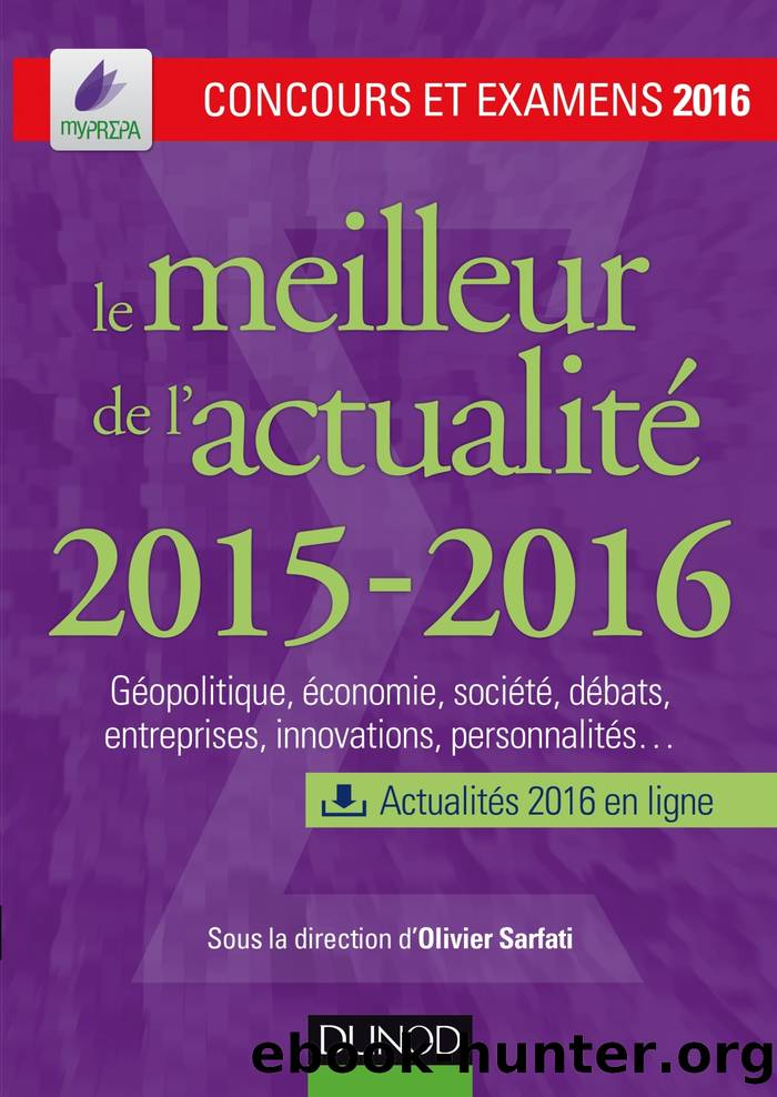 Le meilleur de l'actualité 2015-2016 by Olivier Sarfati
