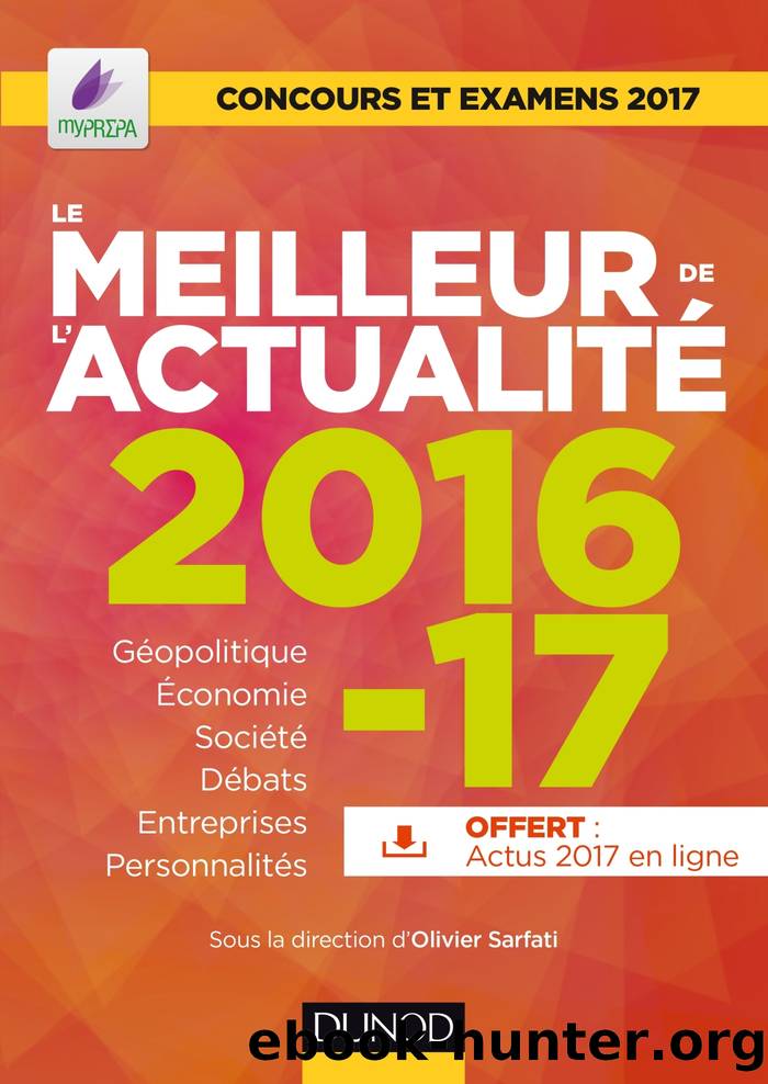Le meilleur de l'actualité 2016-17 by Olivier Sarfati