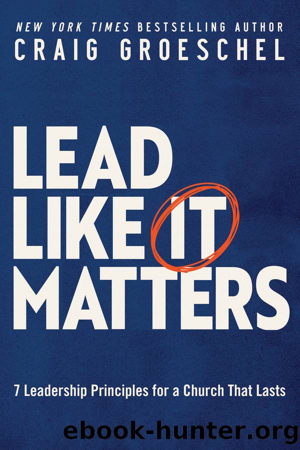 Lead Like It Matters by Craig Groeschel