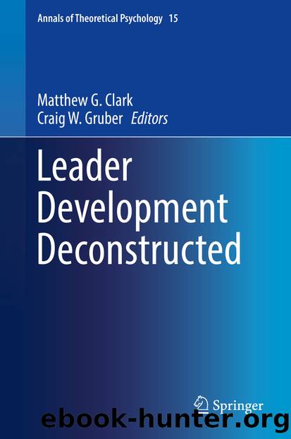 Leader Development Deconstructed by Matthew G. Clark & Craig W. Gruber