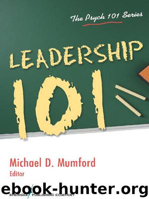 Leadership 101 by Michael D. Mumford