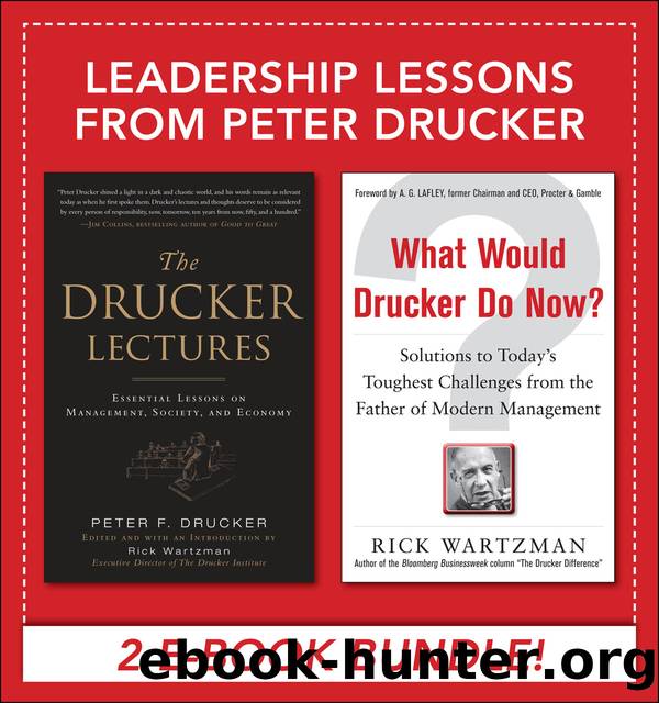Leadership Lessons from Peter Drucker by Peter F. Drucker