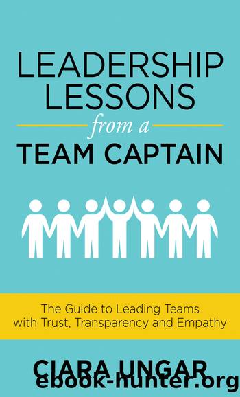 Leadership Lessons from a Team Captain by Ciara Ungar