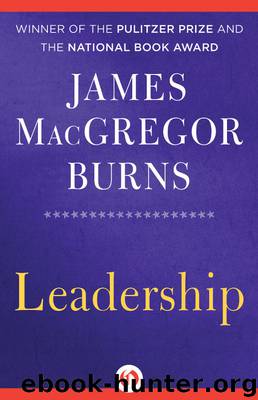 Leadership by James MacGregor Burns